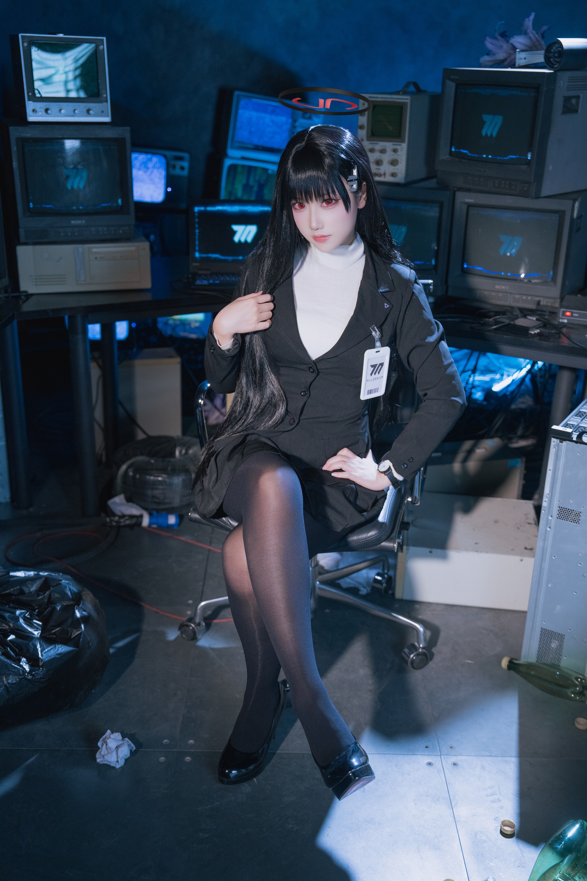 图片[1]-lunananya – NO.033 blue archive 調月リオ [30P]-XikXak